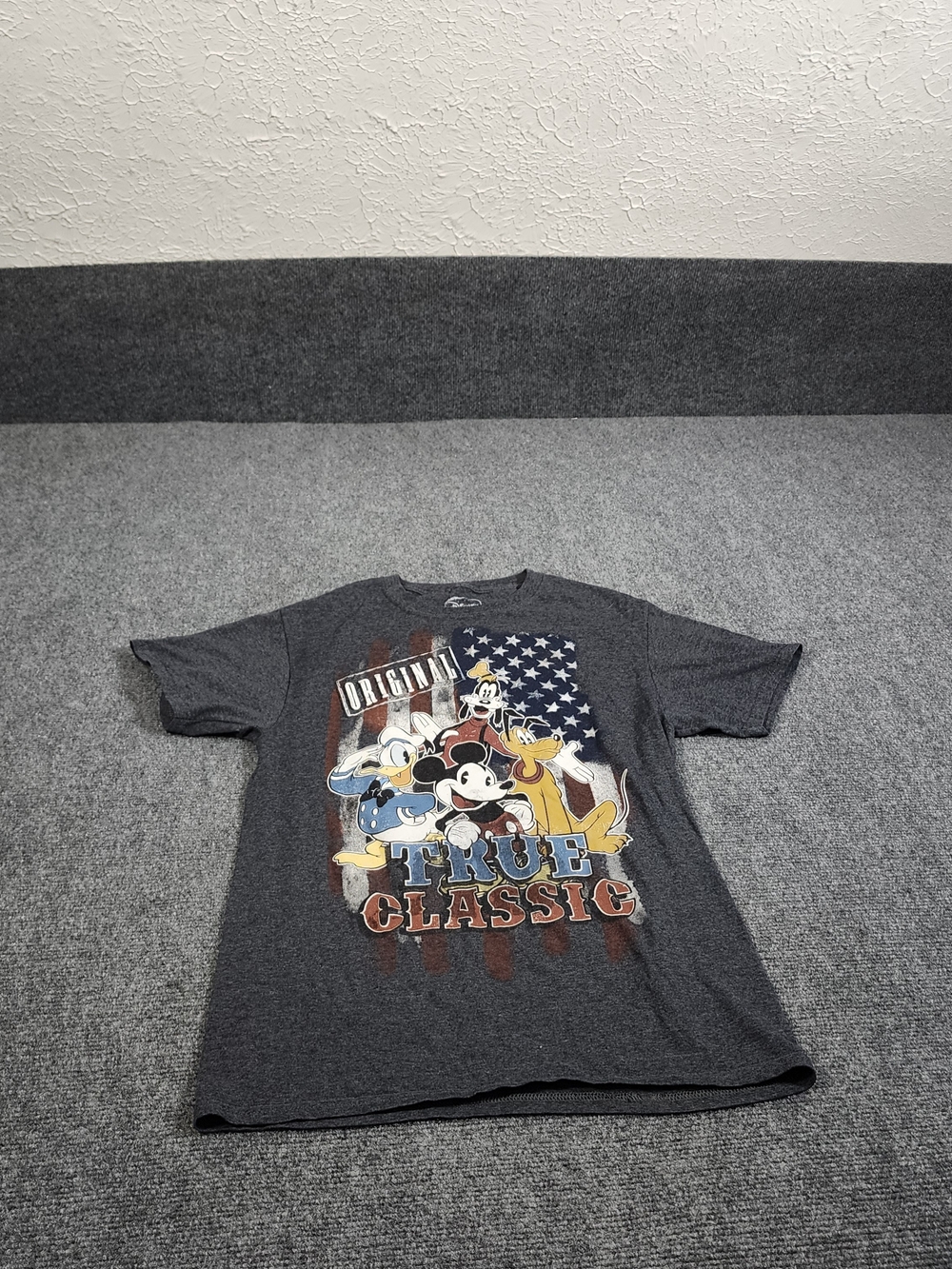 Mickey & Friends "True Classic" Graphic Tee - Charcoal